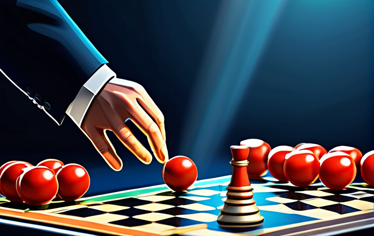 로얄매치 3매칭 비법 - Strategic Booster Use**
"A player strategically placing dynamite on a Royal Match game board to cle...