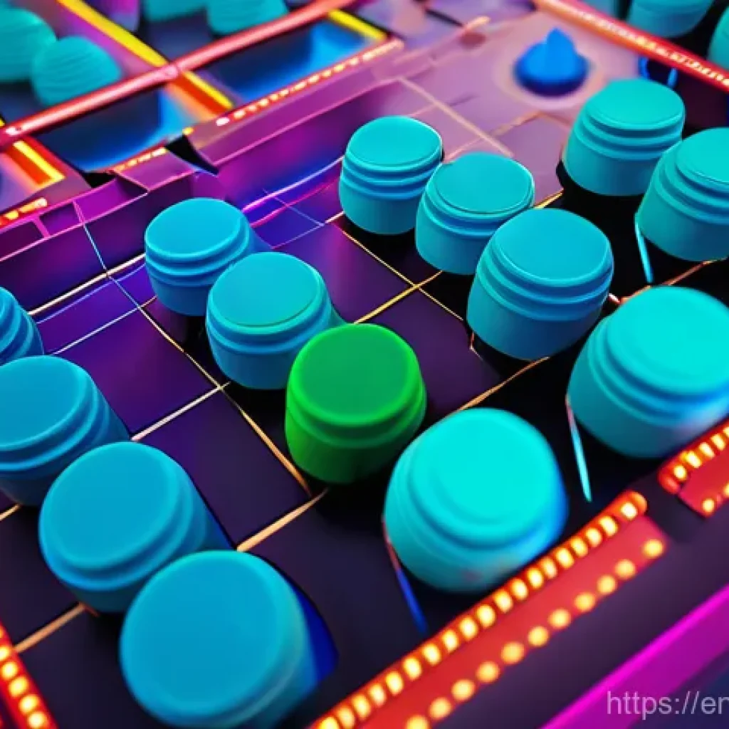 로얄매치 점수 계산 방식 - **"Unleashing the Cascade"**
A vibrant, dynamic close-up of a Royal Match game board in the mids...